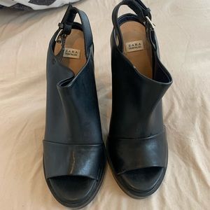 Zara Black Heels